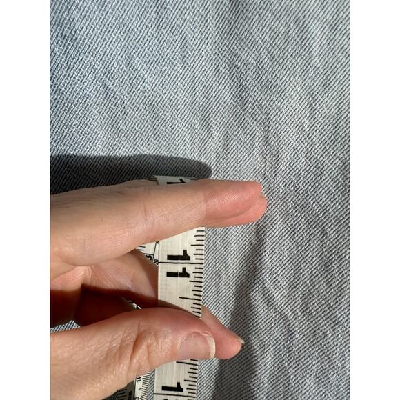 American Eagle Jeans Womens 0 Relaxed Mom Light Wash Distressed Straight High - Picture 9 of 9